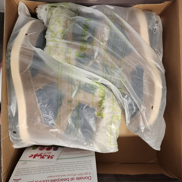 BearPaw Marina Waterproof Quilted Faux Fur Snow Boot in Hickory II, Size 6. NIB - Picture 9 of 14